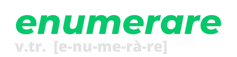 enumerare