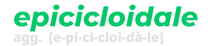 epicicloidale