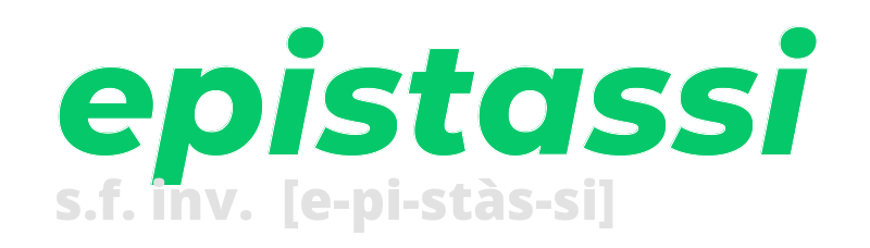 epistassi