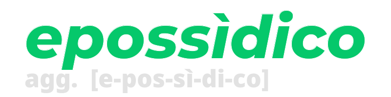 epossidico