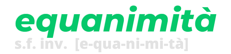 equanimita