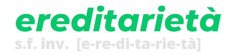 ereditarieta