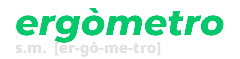 ergometro