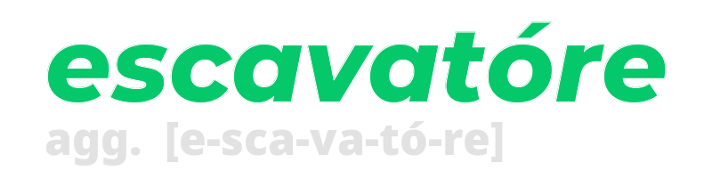 escavatore