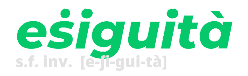 esiguita