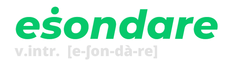 esondare