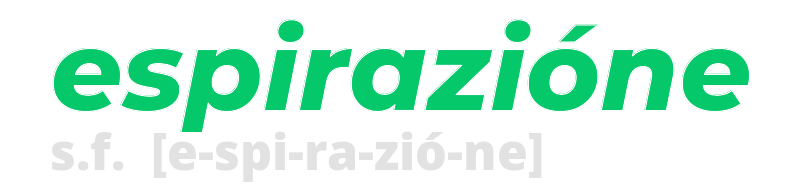 espirazione
