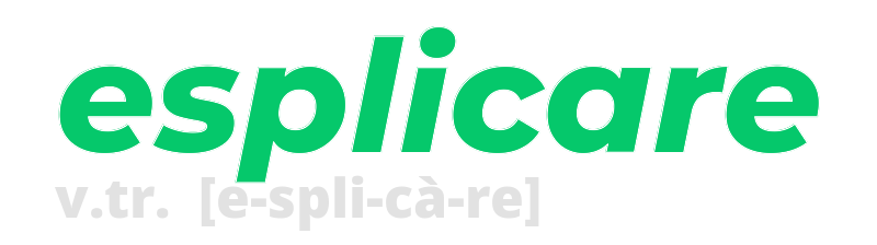 esplicare