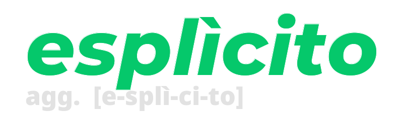 esplicito
