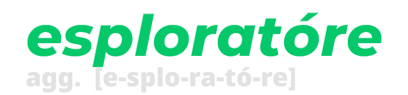 esploratore