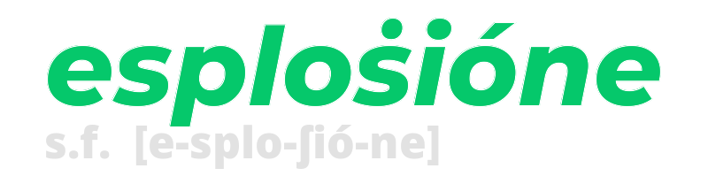 esplosione