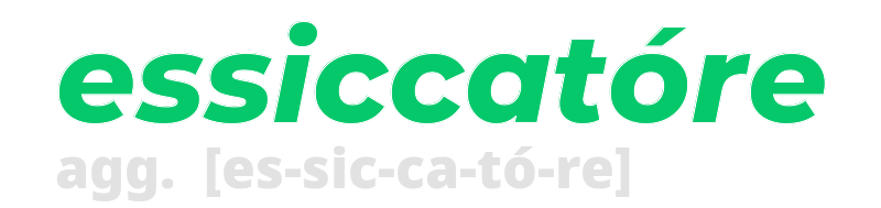 essiccatore