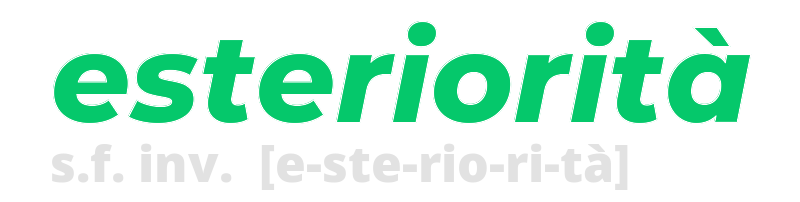 esteriorita