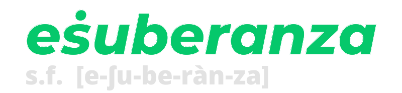 esuberanza