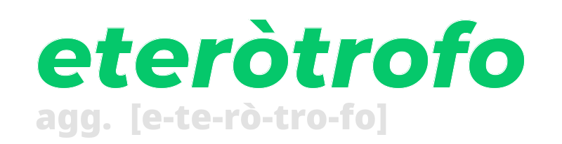 eterotrofo