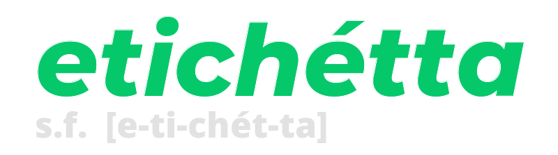 etichetta