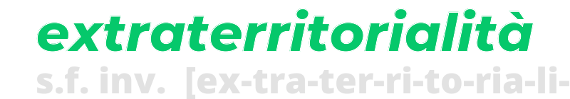 extraterritorialita