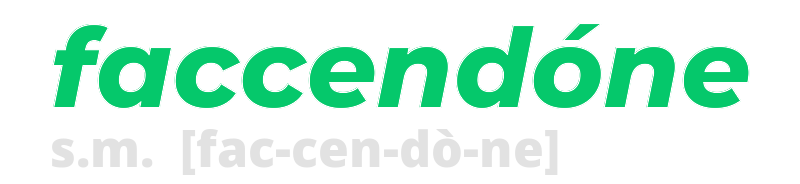 faccendone