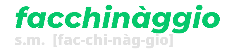 facchinaggio