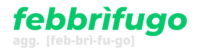 febbrifugo