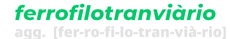 ferrofilotranviario