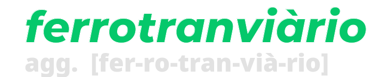 ferrotranviario