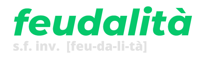 feudalita