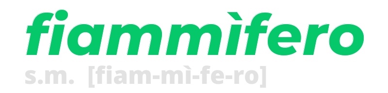 fiammifero