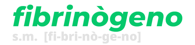 fibrinogeno