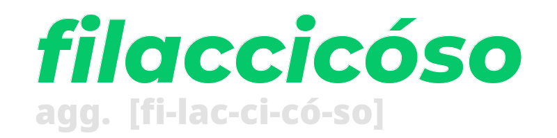 filaccicoso