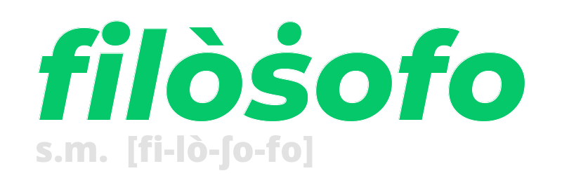 filosofo