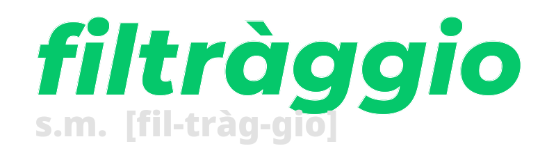 filtraggio