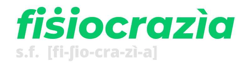 fisiocrazia