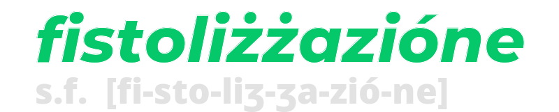 fistolizzazione