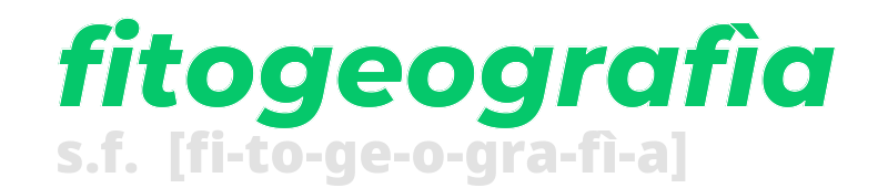 fitogeografia