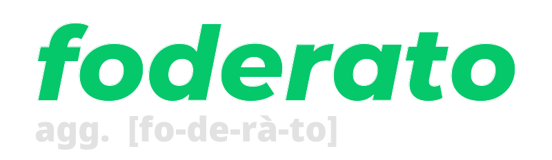 foderato