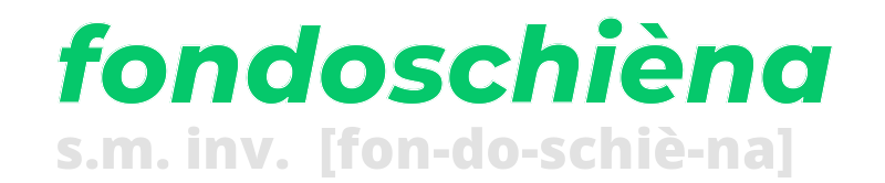 fondoschiena