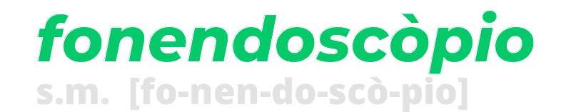 fonendoscopio