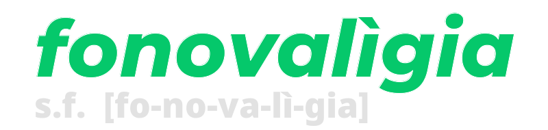 fonovaligia