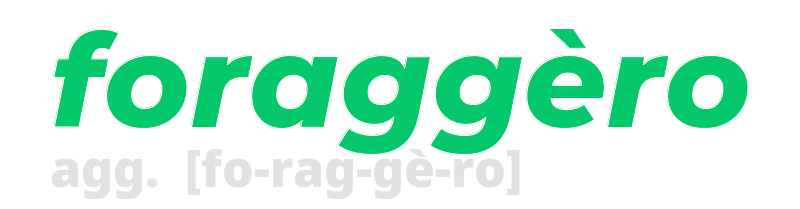 foraggero