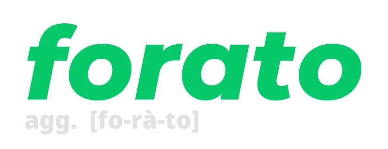 forato