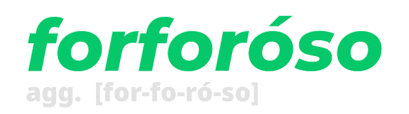 forforoso