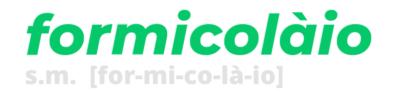 formicolaio