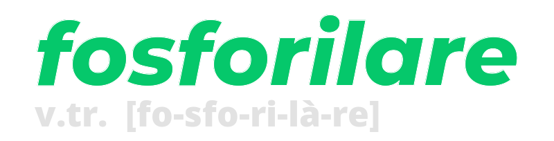 fosforilare