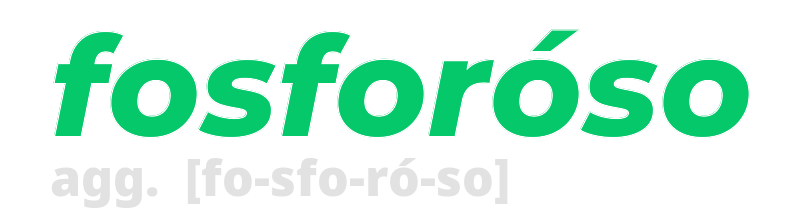 fosforoso