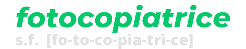 fotocopiatrice