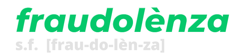 fraudolenza