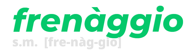 frenaggio