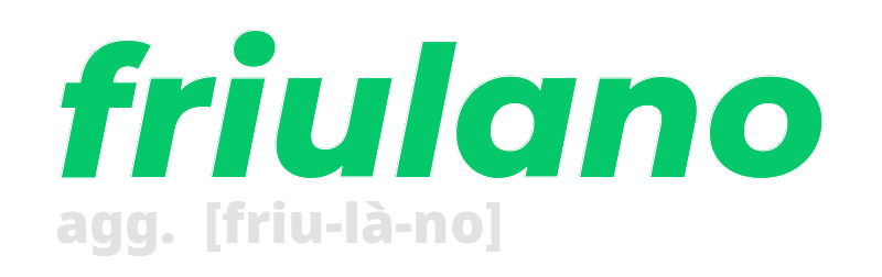 friulano