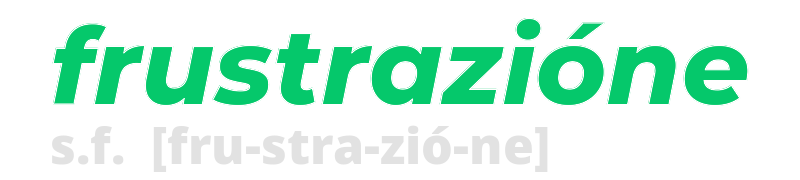 frustrazione